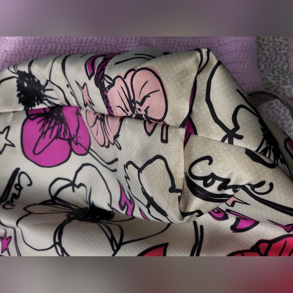 SOLD *****COACH Kyra Graffiti Rocker handbag crossbody 16308 purse - Picture 6 of 8